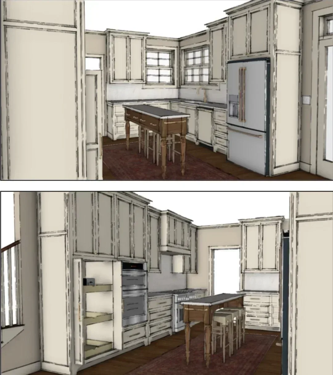 American Walnut Kitchen remodel photo 2