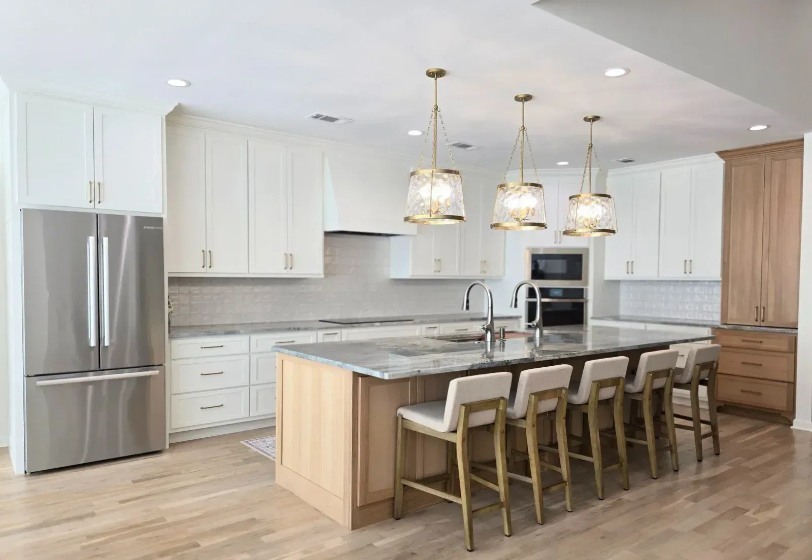 Ijen Blue Kitchen remodel photo 1