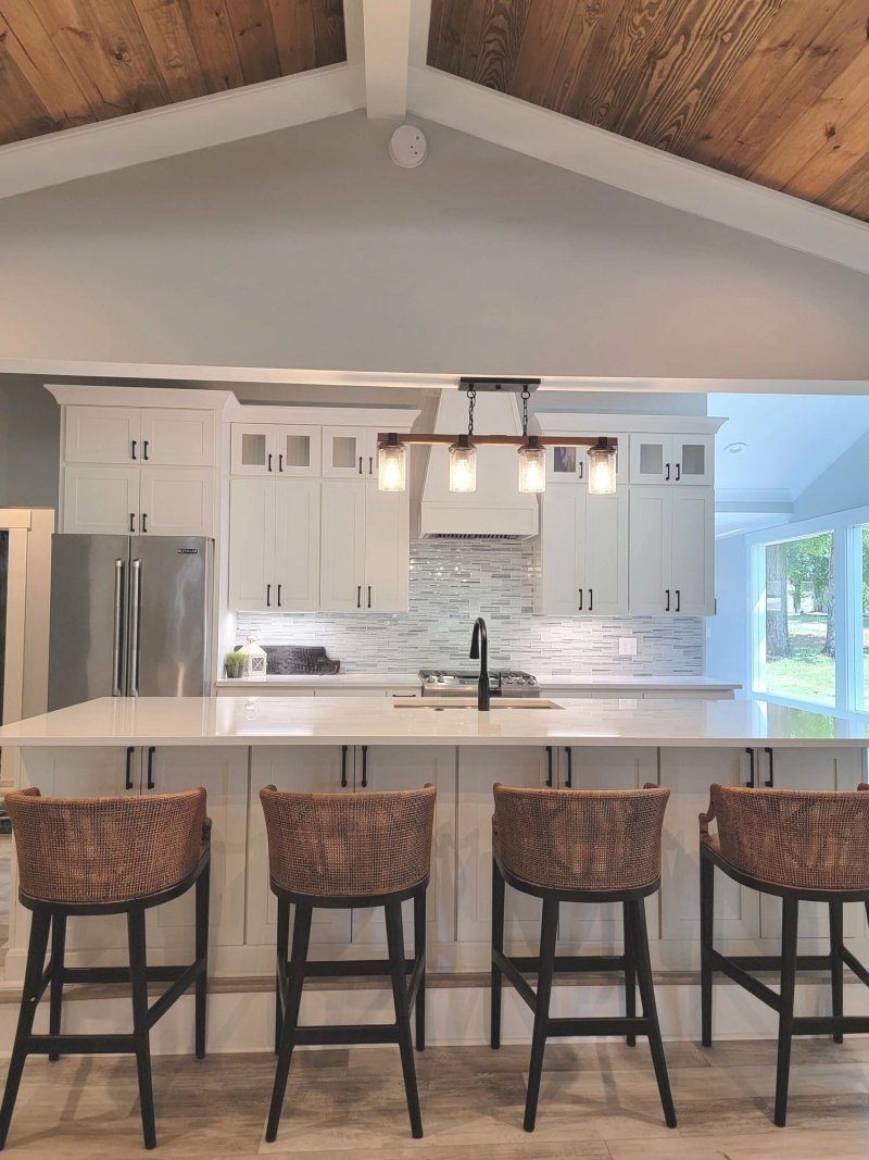 Lakefront Kitchen Bath and Exterior Remodel