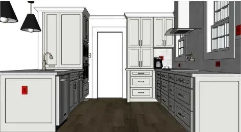 Moss Kitchen remodel photo 5