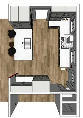Moss Kitchen remodel photo 15