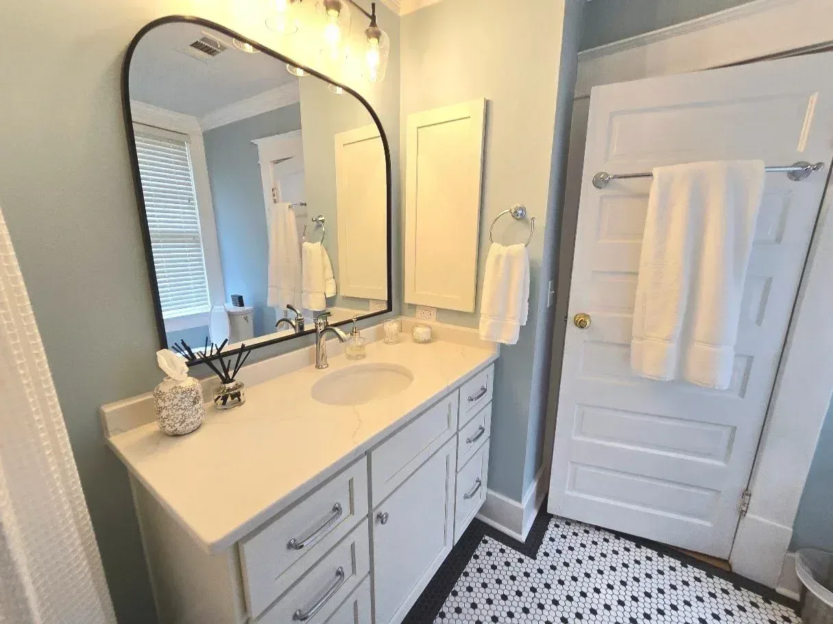 Baby Blue Exterior & Bath remodel photo 6
