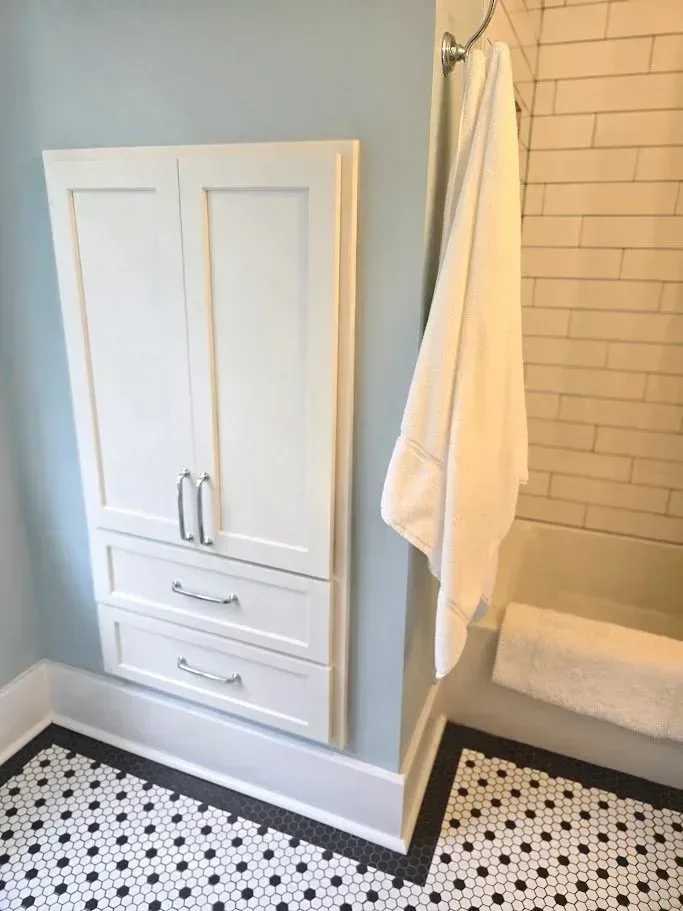 Baby Blue Exterior & Bath remodel photo 7