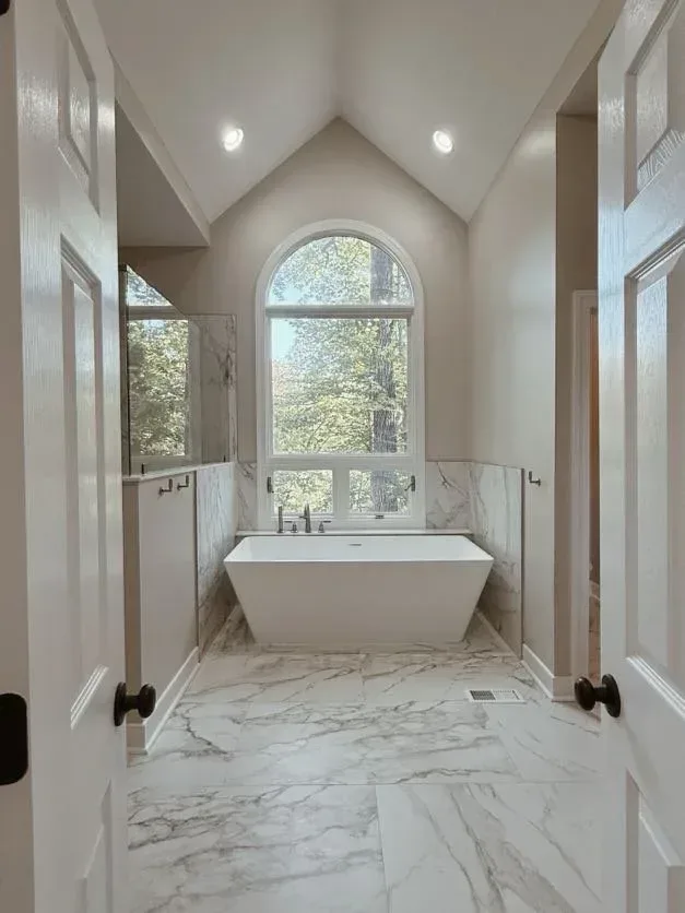 White Oak Master Bath remodel photo 1