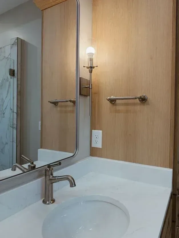 White Oak Master Bath remodel photo 15
